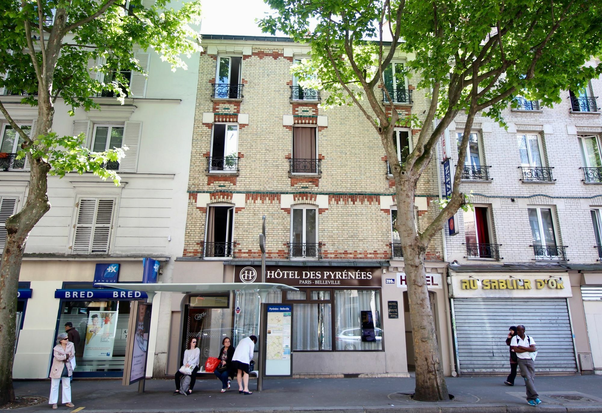 Hotel Des Pyrenees Paris Exterior foto